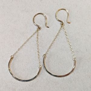 NWT 'Hammock' 14k Gold Fill Drop Earrings Favor Jewelry